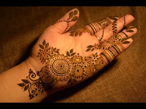 Detailed yet Simple Eid Henna/Mehndi #2 | Step by step || Samia Hasanat