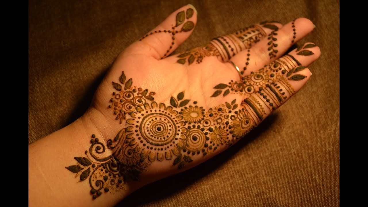 Detailed yet Simple Eid Henna/Mehndi #2 | Step by step || Samia Hasanat