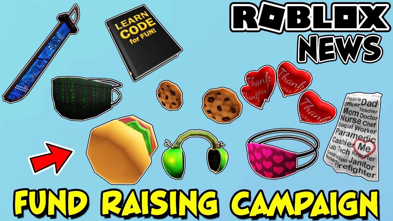 Roblox News New Items For Fundraisers Unicef No Kid Hungry
