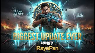 This is UNBELIEVABLE 🔥 BIGGEST CODM UPDATE EVER + New Ranked Season Grind Begins