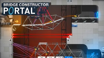 Fully Suspended Bridge!!! - Bridge Constructor Portal! Episode 8
