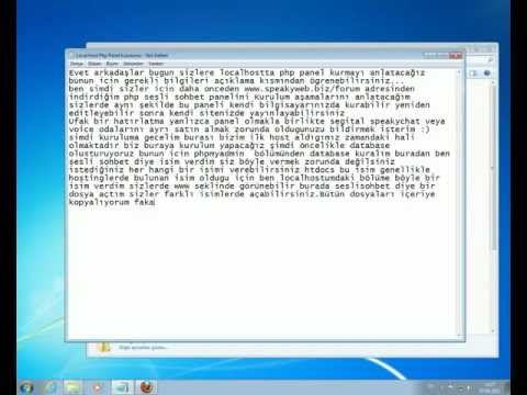 Php Sesli Chat Videosu.wmv
