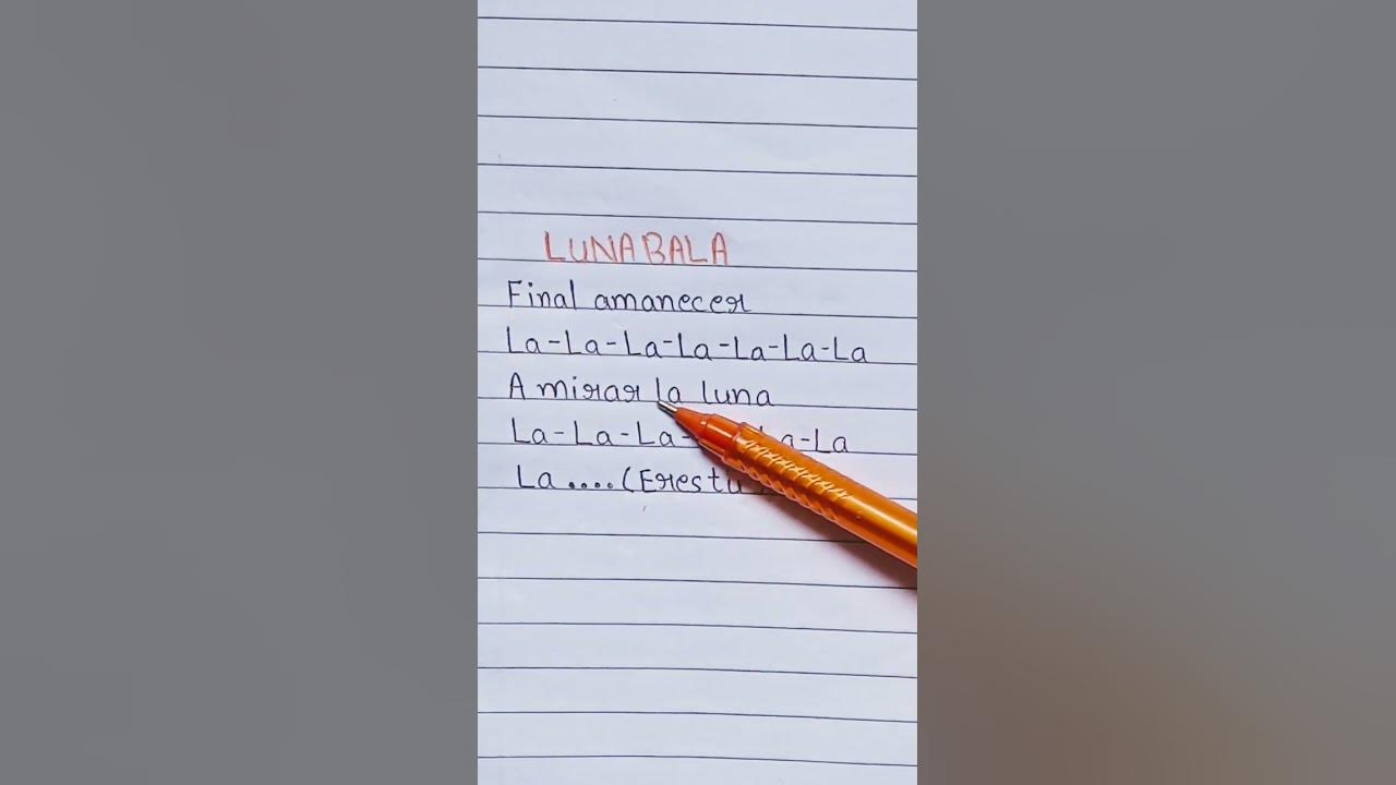 Luna Bala - Yb Wasg'ood & Ariis ( Lyrics + English Translation ) ''La luna ''