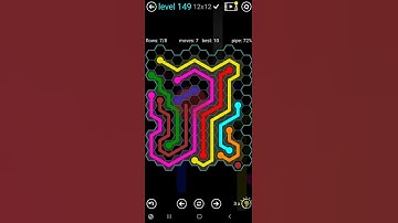 How To Solve Flow Free Hexes Extreme Pack Level 149 12x12 Board Walk Through Solution Walkthrough