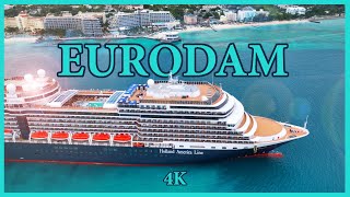 Eurodam Departs Nassau - 4K