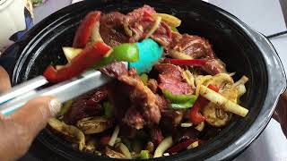 Pepper steak recipe - slow cooked ...