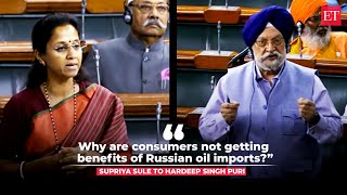Supriya Sule vs Hardeep Singh Puri: Here's Petroleum Minister's take on high fuel prices