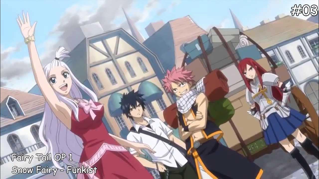 Top 5 Fairy Tail Opening Songs