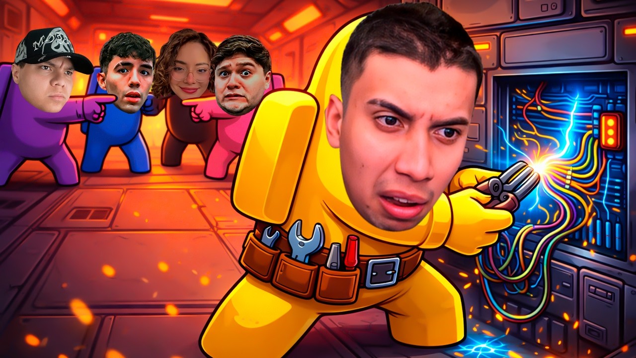 ME PONGO A CHAMBEAR PARA SALVARLOS A TODOS EN AMONG US! 👷‍♂️
