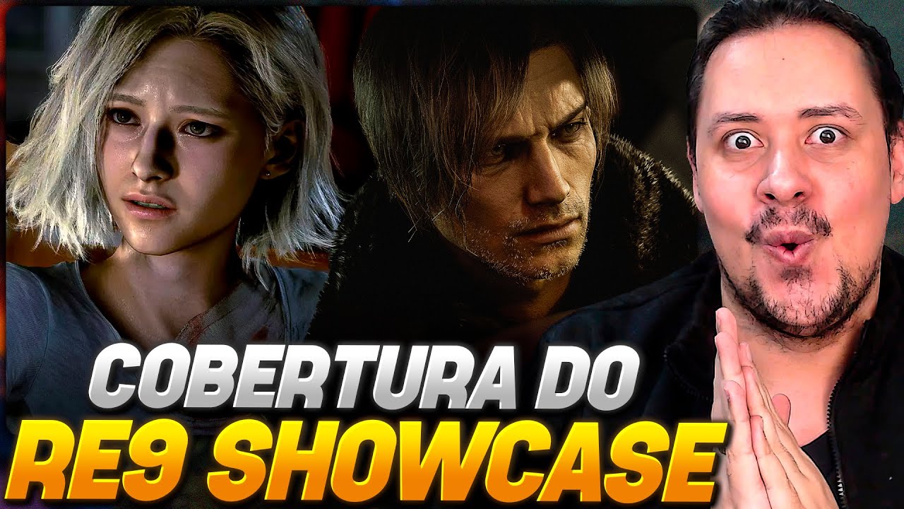 🔴 RESIDENT EVIL SHOWCASE - COBERTURA COMPLETA! GAMEPLAY do LEON NO RE9 e MAIS NOVIDADES