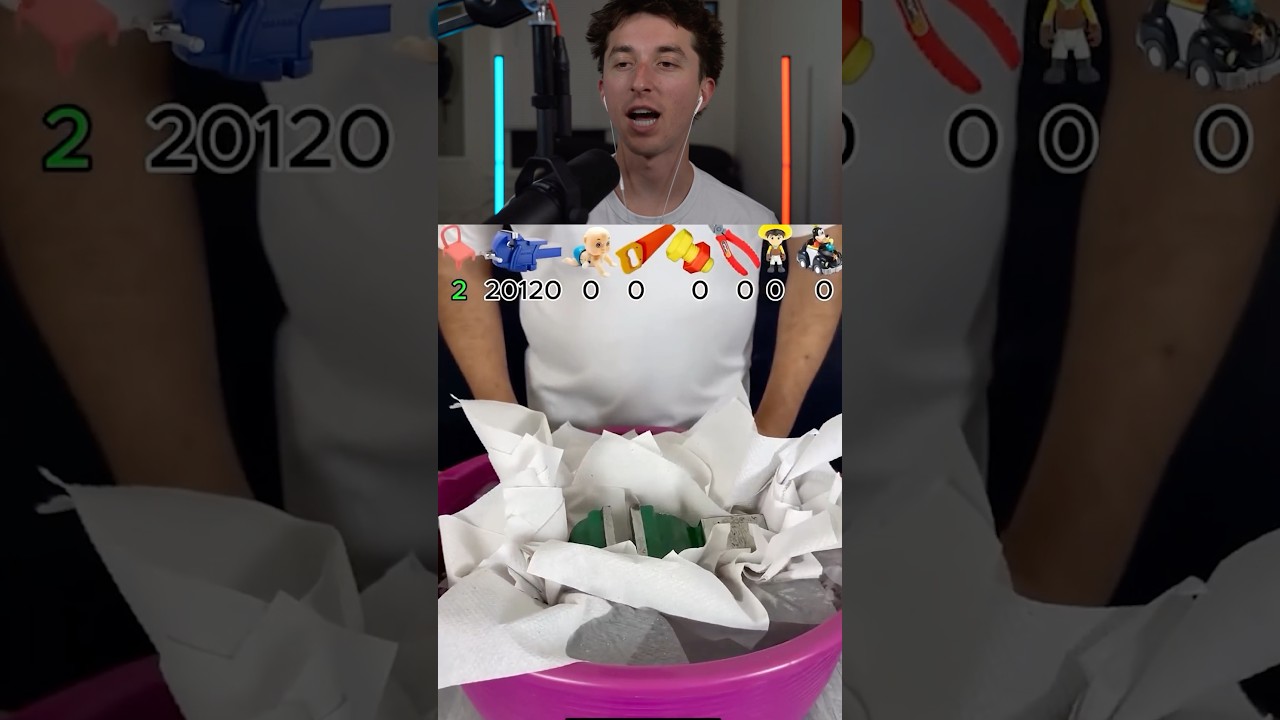 Tissue Papers Float It Challenge  🤯