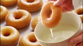 Fluffy Glazed Donuts | Easy and Quick |