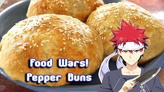 Hello anime lovers! today we recreate the black pepper buns from
shokugeki no soma or food wars. they are easy to make and absolutely
delicious! recipe below...