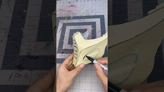 Sub-Zero Mask DIY | Foam Template ❄️ #SubZero #Cosplay #MortalKombat #cosplaydiy #artdiy