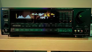 Sony STR-D2020 Receiver from 1990, 130WPC, Early Digital Inputs