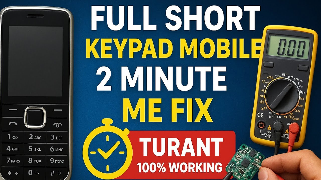 China Keypad Mobile Dead & Full Short Solution | very Easy trick 