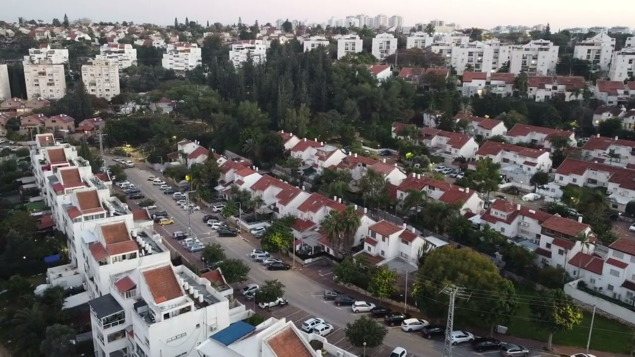 Rosh Haayin aerial view