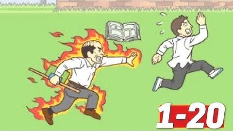 Skip School All Stages 1-20 Gameplay Walkthrough Playthrough Level iOS Android Hack Funny Teacher