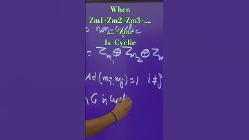Zm1+Zm2+Zm3+Zm4+... is cyclic