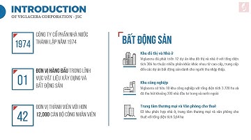 Slide Powerpoint Animation sang trọng về Công ty Viglacera / Khóa học #Powerpoint Online: 9slide.com