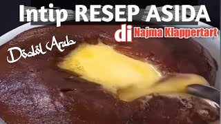 INTIP Resep ASIDA ( Dodol Arab) di Najma Klappertart