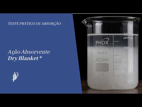Teste Prático de Absorção: Como Funciona a Dry Blanket da Inova Quality