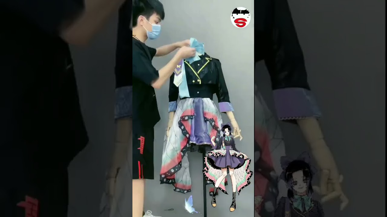 Shinobu Kochou Cosplay #anime #game #fyp  #kimetsunoyaiba #demonslayer  #costume #cos #cosplay
