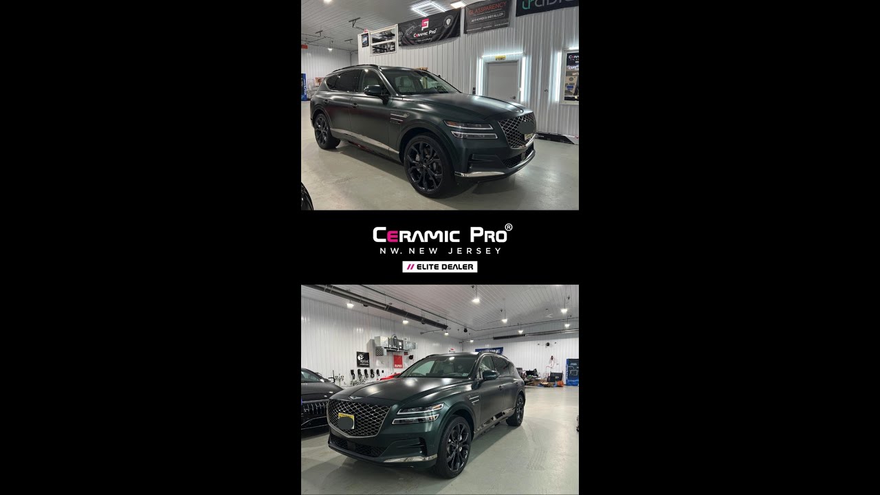 Matte Paint? No Problem  Genesis GV80 Gets 2-Layer Ceramic Coating 