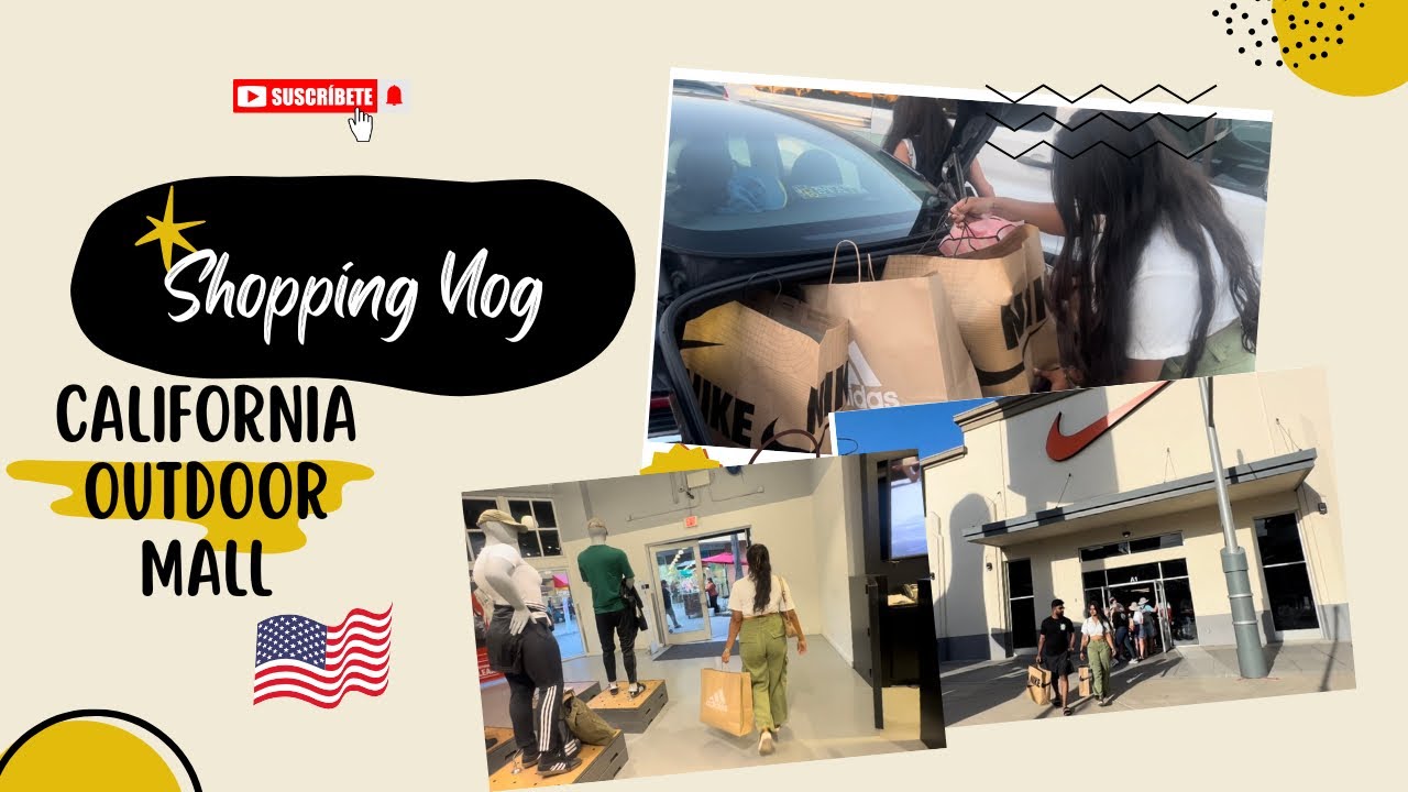 🇺🇸Shopping at the Outlets at Orange | California Outlet Mall Vlog (ලංකන් Couple 🇱🇰)