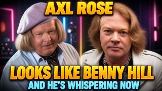 Axl Rose Looks Like Benny Hill and His Singing is UNLISTENABLE screenshot 4