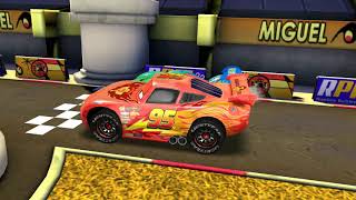 LIGHTNING MCQUEEN RACE VS CARLA VELOSO 2021 - DISNEY CAR RACING GAME screenshot 4