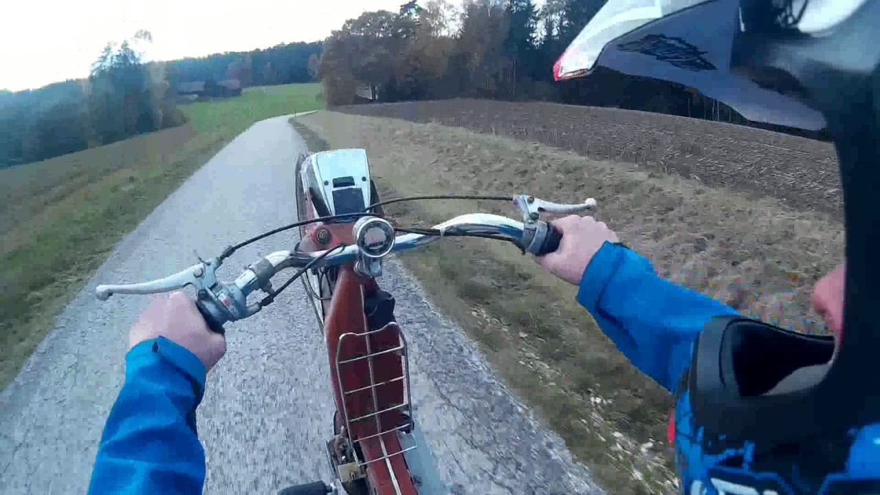 Moped Wheelie Raw 25ccm YouTube