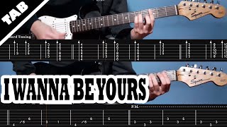 I Wanna Be Yours - Arctic Monkeys | Guitar TAB | Lesson | Tutorial Resimi