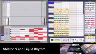 Ableton Live 9 Suite and Liquid Rhythm