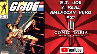 GI Joe A Real American Hero 21 Marvel Comics 1984 Review | First Appearance of  Storm Shadow