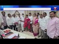 Rajanna sircilla trs president thota agaiah take blessings for cm kcr at pragathi bhavan  t news