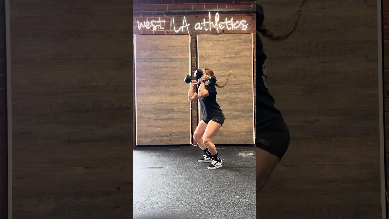 How To Properly Do A Dumbbell Hang Clean - Movement Standards