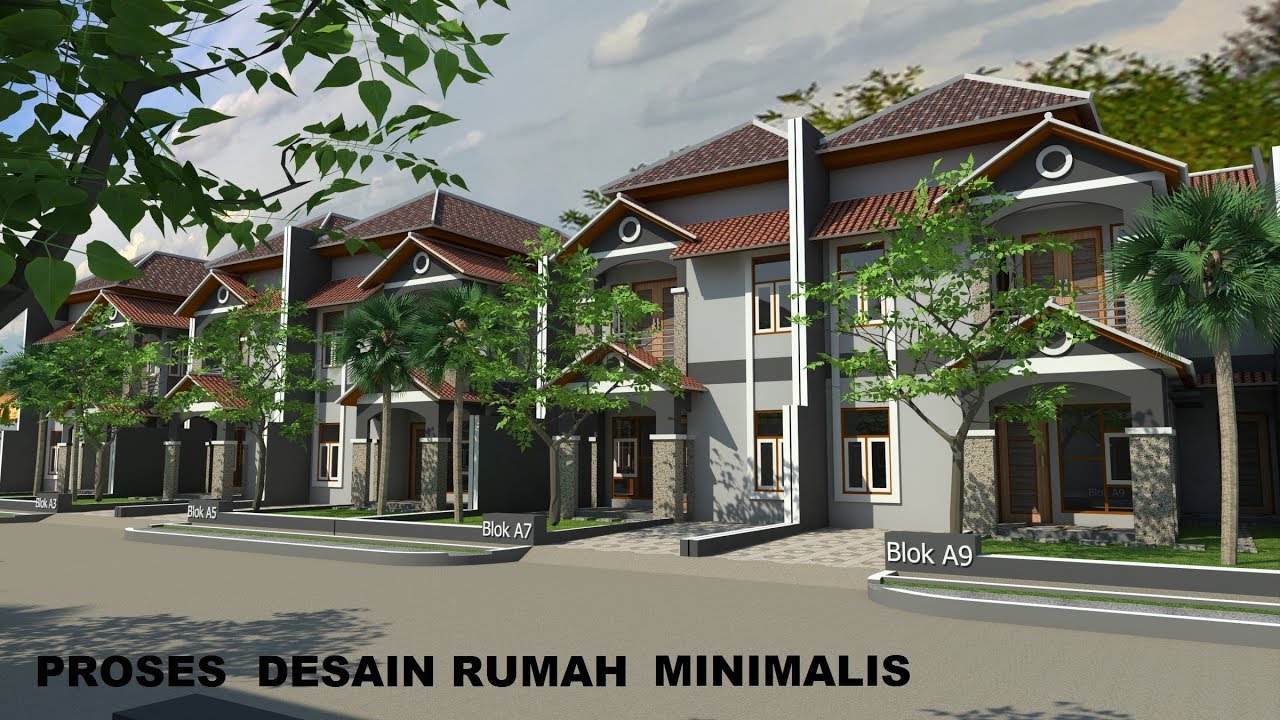 Sketchup Proses Pembuatan Desain Rumah Minimalis Di Sketchup 2016