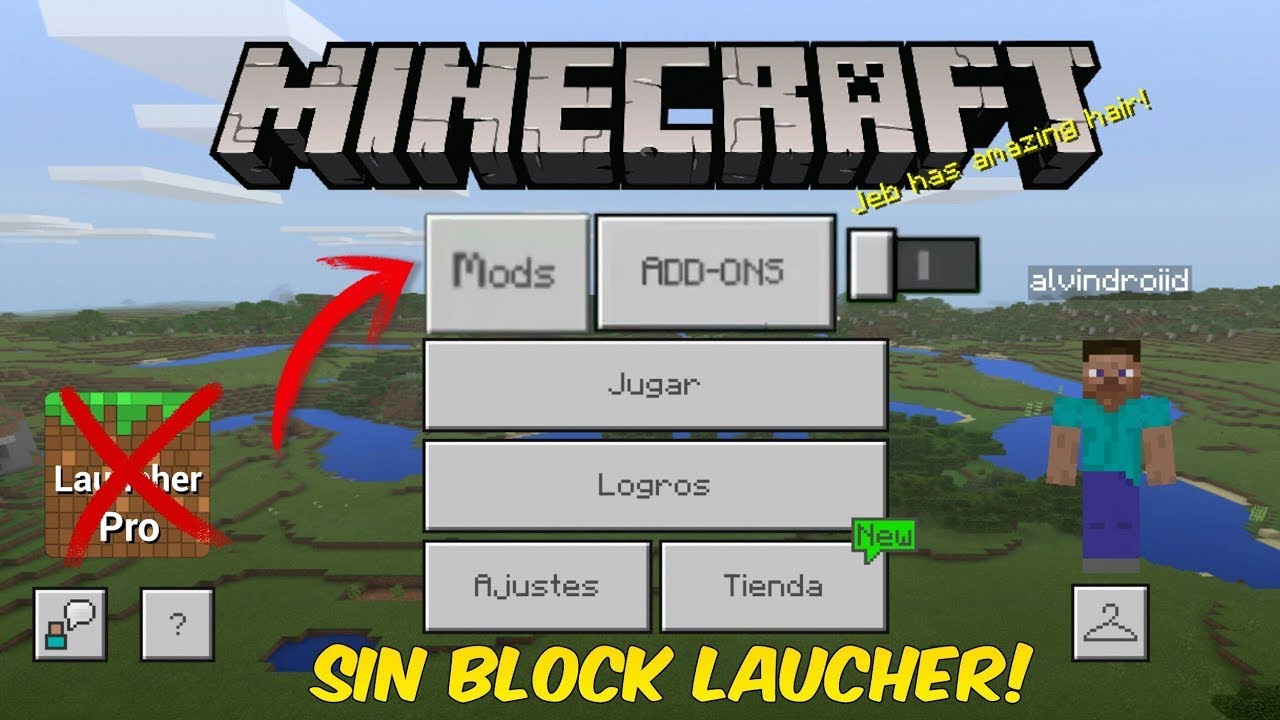 Como Instalar Mods Sin Block Launcher En Minecraft Pe Mods Sin Block Launcher Mcpe