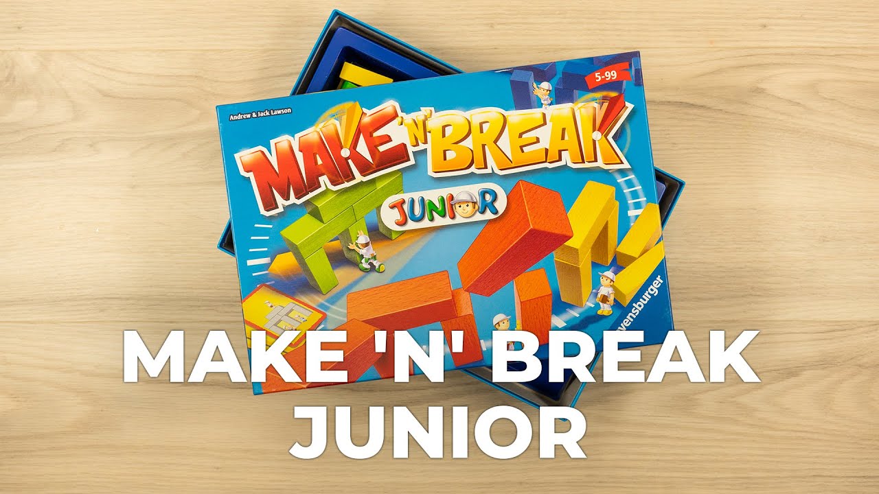 Spielanleitung, Make'N'Break Junior