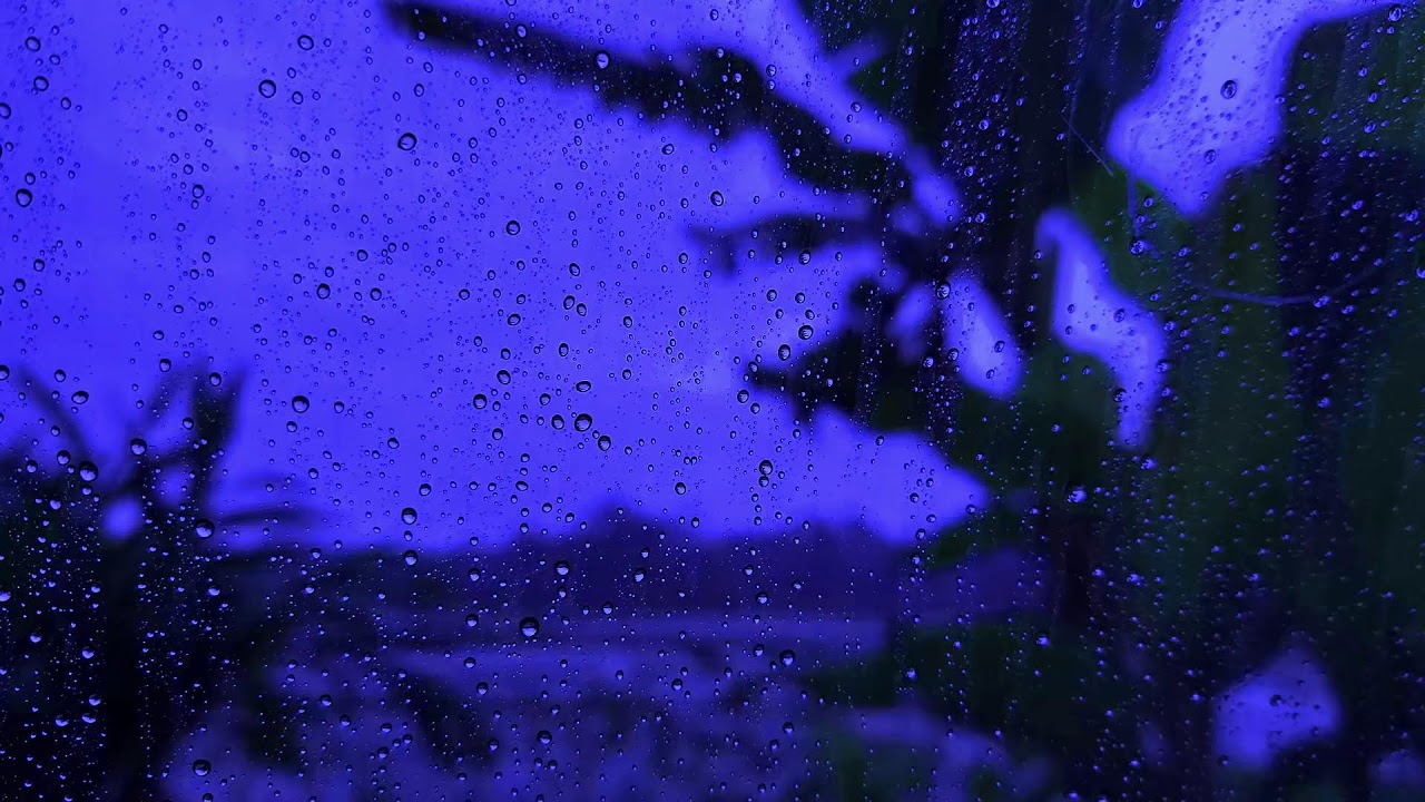 Rain Sound On Window - Pure White Noise for Natural Deep Sleep Inducing, Relaxation or Study