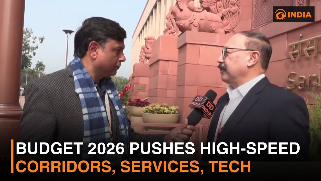 Budget 2026 Pushes High-Speed Corridors, Services, Tech