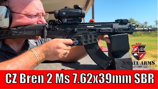 CZ Bren 2 Ms 7.62x39mm SBR