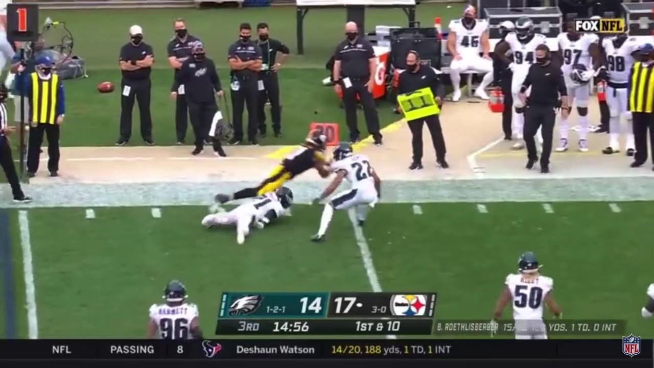 Chase Claypool TD on Eagles🏈