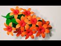 How to make beautiful paper flowers / paper flowers/ A4 kadadasi mal nirmana / athkam nirmana