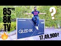 Samsung 85" QLED(2020) 8K TV Unboxing - The Ultimate Luxury TV Experience🔥🔥🔥