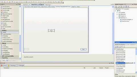 C# Programming Tutorial - Print Part 1a Report Document Printing
