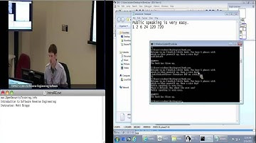 OpenSecurityTraining: Introduction To Reverse Engineering Software (day 1, part 3)