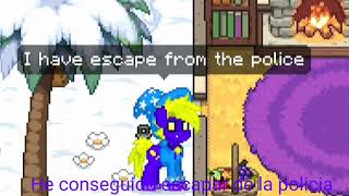 I have escape from da police meme - Pony Town | Ft FastTap