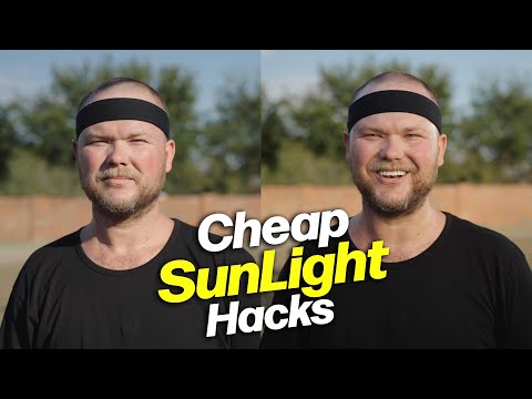 useful sunlight hacks for filmmaking under $10